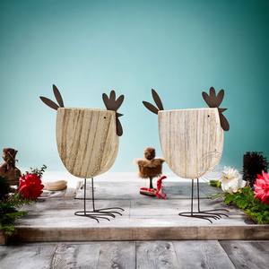 Pièce de décoration tulipe en métal en bois fabriquée à la main parfaite pour la décoration de maison de Style jardin de pièce maîtresse de table de printemps - Product Image 2