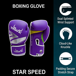 Gants de boxe professionnels de haute qualité, confortables, design personnalisé, gants d'entraînement et de sparring, cuir véritable de qualité supérieure, durables - Product Image 2