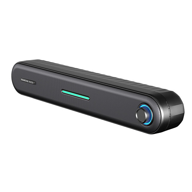 MINI Gaming Soundbar 10W BT V5.3 , 10m. LED Light Wireless Soundbar  for Computer, Game, Phone