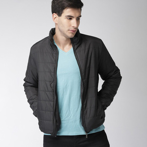 Nardon ropa al por mayor invierno largo Puffer hombres algodón relleno Stand Collar frente Logo personalizado de alta calidad propio diseño chaquetas - Product Image 3