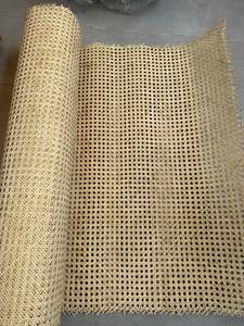 สายรัดหวายสานธรรมชาติ60ซม. 1/2ตาข่ายสานอ้อยแบบเปิดม้วนหวายจากเวียดนาม - Product Image 2