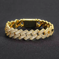 Bracelet à breloques en argent sterling 925 avec diamant moissanite, bijoux élégants faits à la main, cadeau de luxe pour femmes