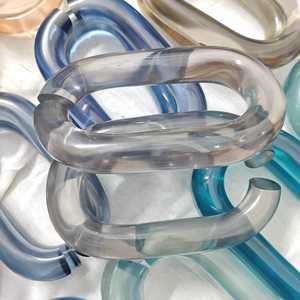 Cadena de Resina Multicolor Ecológica de Gran Tamaño para Decoración de Paredes, Separador de Ambientes DIY, Cortina - Product Image 4