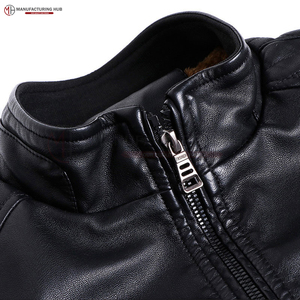 Venta al por mayor paquistaní chaquetas de cuero fabricante cinturón lado Casual chaqueta de cuero para los hombres nueva motocicleta Oem diseño chaqueta para hombre - Product Image 3