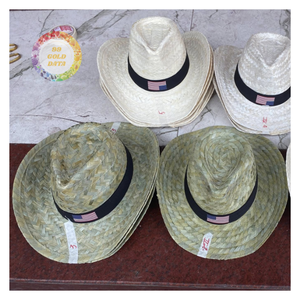 Sombrero Mexicano de Paja Natural Bordado al por Mayor para Adultos, Unisex, para Fiestas, Viajes de Verano, Compra al por Mayor - Product Image 6