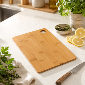 Planche à découper en <span class=keywords><strong>bambou</strong></span> avec trou circulaire pour la poignée, design léger pour la cuisine, découpe quotidienne <span class=keywords><strong>de</strong></span> fruits et légumes - Product Image 6