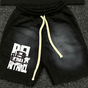 Ensemble de t-shirts et shorts d'été de haute qualité avec logo personnalisé en coton vente en gros ensemble de shorts d'été 100% coton pour hommes - Product Image 4