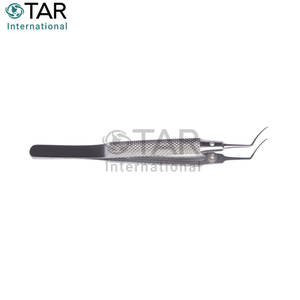 Fórceps de capsulorrexis de calidad superior Cirugía oftálmica Punta fina Acero inoxidable Ojo Quirúrgico Instrumentos médicos reutilizables - Product Image 3