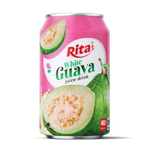 The Best Troipical Fruit Juice Drink 330ml Can with Guava Flavor Manufacturer Beverages from Vietnam RITA Brand