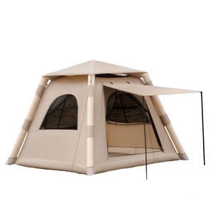 Portable extérieur quatre saisons 3-4 personnes <span class=keywords><strong>Camping</strong></span> tente Oxford étanche à la pluie Protection solaire plage <span class=keywords><strong>parc</strong></span> - Product Image 4