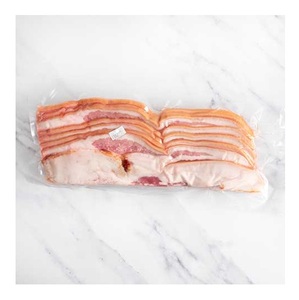 Tocino trasero con corteza de cerdo ahumado congelado de alta calidad con vitaminas 200g-500g Paquete a granel para sándwiches de desayuno Precio competitivo - Product Image 3