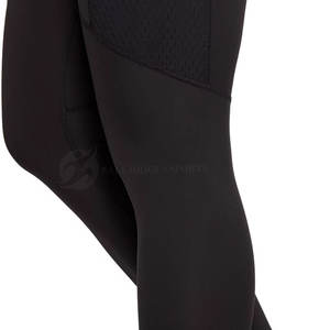 Leggings personnalisés pour femmes, matériau respirant, taille élastique, séchage rapide, vente en gros, leggings à motif solide taille moyenne - Product Image 6
