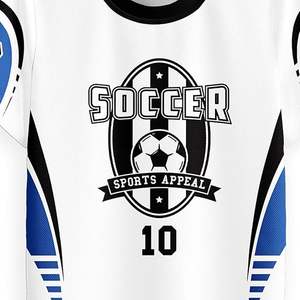 Uniforme de fútbol de entrenamiento de servicio OEM de alta calidad 100% poliéster transpirable y secado rápido Color personalizado nuevo diseño precio bajo - Product Image 3