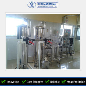 Capacidad de 1000LPH, el más alto rendimiento, excelente eficiencia, proyecto de embotellado de agua mineral, planta de RO del fabricante indio - Product Image 2