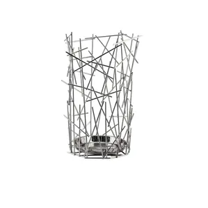Deluxe quality marvelous design umbrella stand and holder silver color umbrella stand largest size indian suppliers