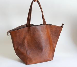 Offre Spéciale mode en cuir véritable femmes Vintage Hobo fourre-tout sac à main tous les jours décontracté doux personnalisable LHB-0113 - Product Image 1