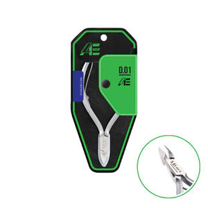 Cuticle PRO (acero inoxidable) lujosa manicura cortaúñas caja bolsa profesional Kit de herramientas de aseo LA Elahi Co - Product Image 1