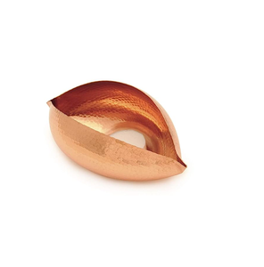 Soporte de vela de cobre de Pilar, diseño chapado, decoración interior con portavelas de aspecto de diseñador con producto de venta - Product Image 2