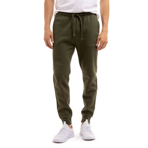 Pantalon de jogging décontracté pour homme, taille mi-haute, en coton, anti-froissement, respirant, séchage rapide, léger, élastique, pour activités de plein air et fitness - Product Image 1