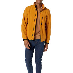 Vestes Softshell pour hommes OEM Vêtements d'extérieur respirants et coupe-vent directement en usine Marque de marque privée acceptée - Product Image 1