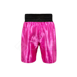 Pantalones cortos de boxeo de poliéster 100% para venta en línea ropa de entrenamiento de Kick Boxing pantalones cortos de boxeo para hombres - Product Image 3