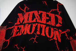 Sudadera con Estampado Puff, Ropa Urbana, Estilo Holgado, Tejido Sólido, Unisex, Estilo Relajado, Costuras Duraderas, Ropa de Invierno, Cómoda y Ajustada - Product Image 5