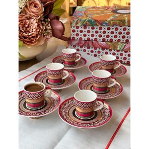 Tazza di caffè turco Dublin 6 persone 12 pezzi - Product Image 2