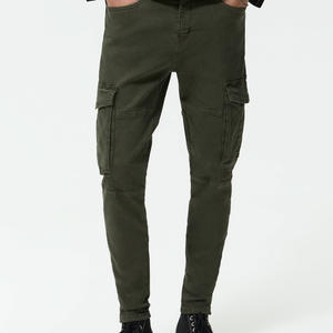กางเกงคาร์โก้ผู้ชายผ้าโพลีเอสเตอร์ผสมโพลีเอสเตอร์ทนทานปรับเอวได้และมีกระเป๋าใส่2026ผ้าปรับได้และระบายอากาศได้ดี - Product Image 2