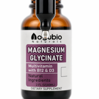 60ML Gouttes liquides de glycinate de magnésium à marque privée, complément pur à complexe triple chélate