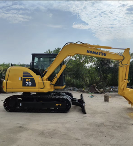 Excavadora Komatsu Pc70 usada de segunda mano, industrial, de 7 toneladas, en venta. - Product Image 1