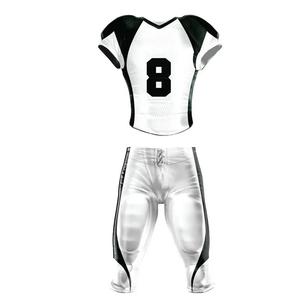 Custom Sublimation <b>Padded</b> American Football Jersey Uniform for Men & Youth Teams OEM Breathable Polyester Sportswear - Product Image 2