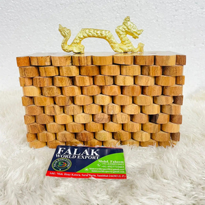 กระเป๋าคลัทช์ไม้กระเป๋าคลัทช์เรซินใหม่ล่าสุดกระเป๋าใส่เครื่องประดับ - Product Image 2