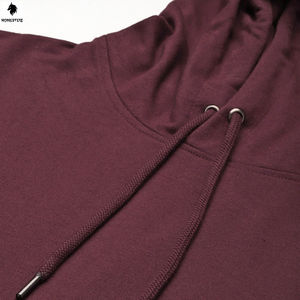 Pulls à capuche longs personnalisés pour hommes Tissu polaire éponge de haute qualité Décontracté Grande taille Coupe surdimensionnée Hiver - Product Image 5