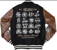 Blouson Bomber Varsity Personnalisé avec Logo Brodé, Grande Taille, Tricoté, Respirant, Écologique, Manches en Cuir et Fourrure de Mouton