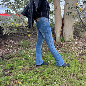 Pantalones Vaqueros de Invierno para Mujer, Más Vendidos, Casuales, para Exteriores, de Frente Plano, 100% Algodón, Ecológicos, de Secado Rápido, Cómodos - Product Image 5