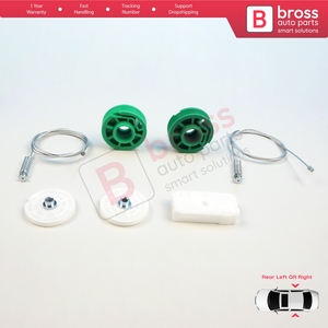 ชุดซ่อมกระจกหน้าต่าง BWR5631สำหรับด้านหลังซ้ายหรือขวาสำหรับ S‑Class รุ่น C140/W140ปี1992–1999คูเป้ CL420 CL500 CL600 - Product Image 4