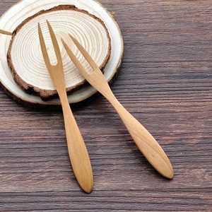 Fourchette en bois réutilisable d'excellente qualité écologique - Product Image 3