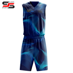 Uniformes de baloncesto de malla de alta calidad con descuento en la escuela secundaria uniformes de baloncesto personalizados de la mejor calidad - Product Image 5