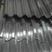 Günstiges Zink-Aluminium PPGI GI Verzinktes Metall-Dachblech Farbiges Wellblech zum Verkauf