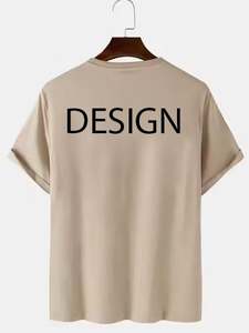 Camiseta de Hombre al por Mayor con Impresión Personalizada, 100% Algodón Peinado, Ecológica, de Secado Rápido, Estilo Urbano Informal - Product Image 5