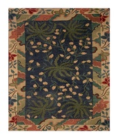 Tapis Durrie 100% Jute et Laine Tissé à la Main Vintage Antique pour Hôtels, Hauteur de Poil Épaisse, Lavable, Antidérapant, Usage Commercial et Domestique, Élégant