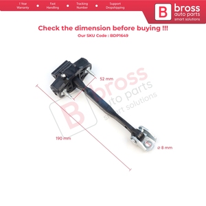 2 Buah Tali Pembatas Penghenti Pintu Belakang untuk S90 MK2 234 V90 MK2 235 Estate 236 Cross Country 2016-Keatas 31385858 - Product Image 5