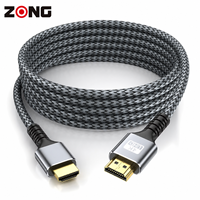 Câble HDMI vers HDMI plaqué or 2.0 HD 4K 60 Hz 4K 120 Hz, câble vidéo HDMI Kabel 3D Cavo 1M 2M 3M Cabo 2.0