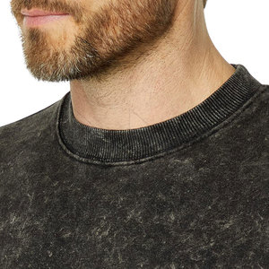 Les meilleurs sweatshirts d'hiver délavés à l'acide personnalisés pour hommes Style supérieur en polyester/coton en vente - Product Image 3