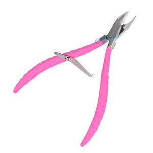 Coupe-ongles professionnel pince à cuticules en acier inoxydable de haute qualité poignée en caoutchouc meilleur vendeur ongles manucure beauté doigt outil - Product Image 3