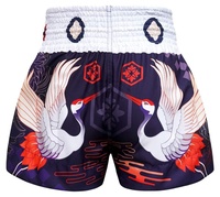 Shorts de Muay Thai / Shorts de Kickboxing MMA / Shorts Thaïlandais Personnalisés - Extensibles, Légers, 100% Polyester, Unisexe, Vêtements de Combat pour Adultes