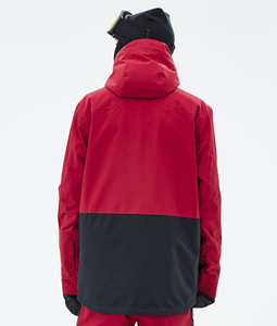 Montecc 20000mm Veste de ski de haute qualité, respirante, avec fermeture à glissière, coupe-vent, grande taille - Product Image 4