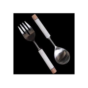 Servidor de ensaladas de Metal de alta calidad, nuevo aspecto, utensilios de cocina, cubiertos de Metal, nuevo diseño exclusivo - Product Image 5