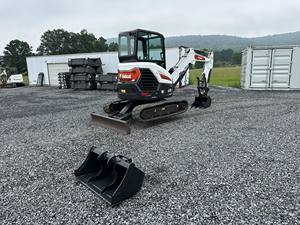 2022 pour Bobcat E35R2 Mini pelle utilisée chenille 2-4 tonnes poids de fonctionnement moteur Isuzu KYB cylindre hydraulique roulement Doosan - Product Image 2