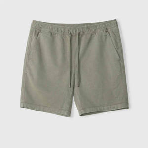 Pantalones cortos de entrenamiento de lana de algodón 100% personalizados para hombre, pantalones cortos de chándal informales de felpa francesa de alta calidad para correr, patrón sólido - Product Image 4